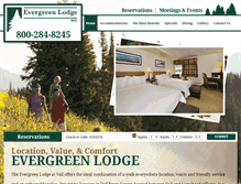 Tablet Screenshot of evergreenvail.com
